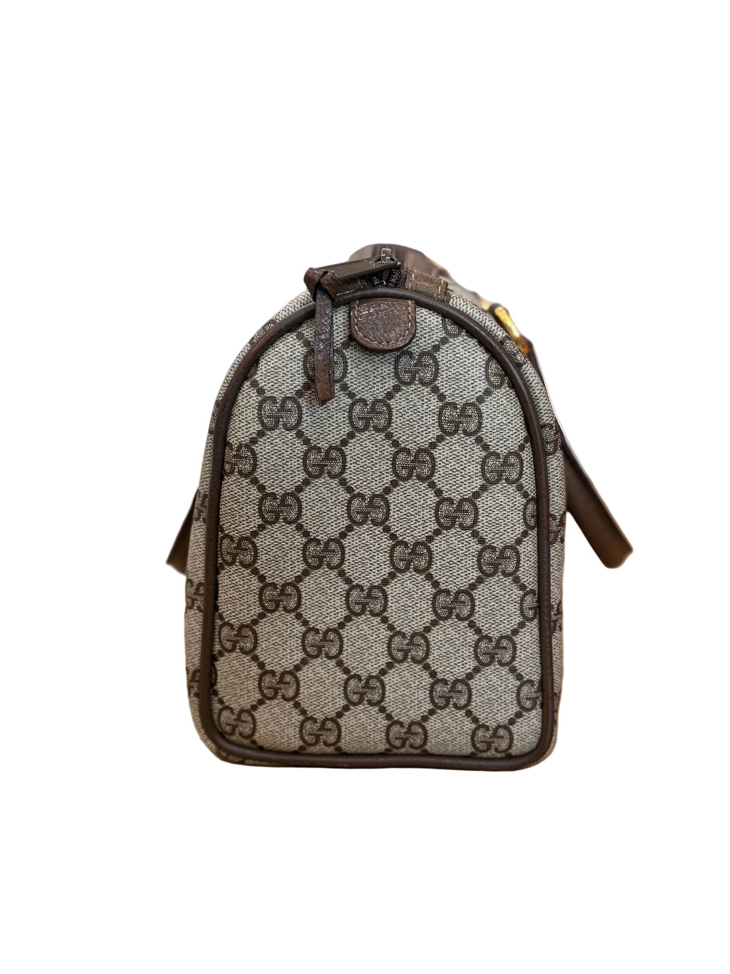 Gucci Monogram Boston Bag