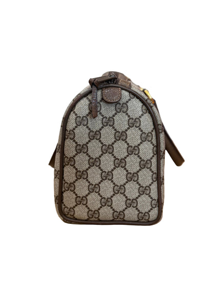 Gucci Monogram Boston Bag