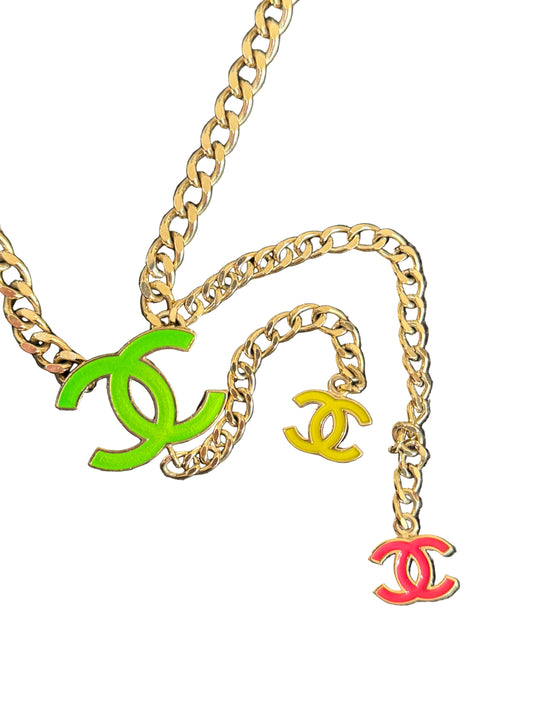Chanel Logo Belt/ Necklace