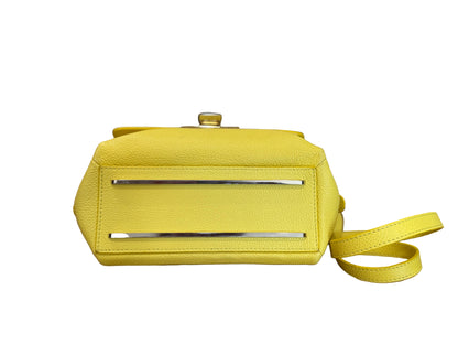 Balenciaga Yellow Leather Crossbody