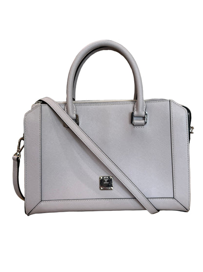 MCM Structured Saffiano Leather Tote