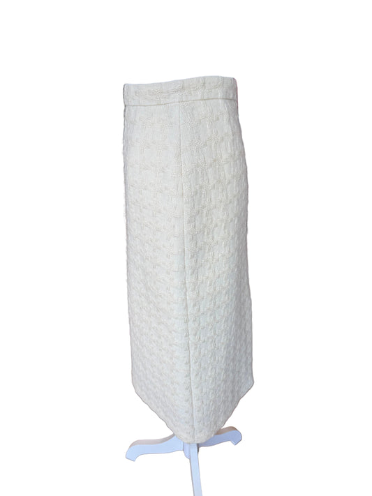 Gucci Textured Tweed Pencil Skirt