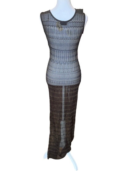 Missoni Crochet Knit Maxi Dress