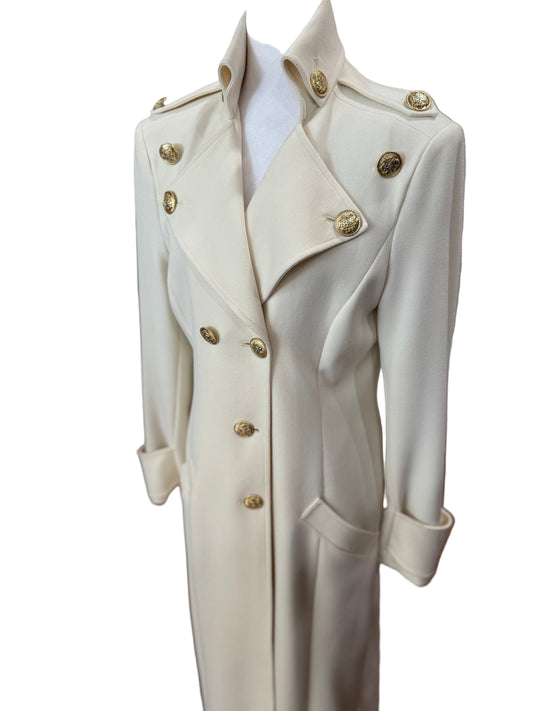 Babylon Military-Inspired Longline Coat