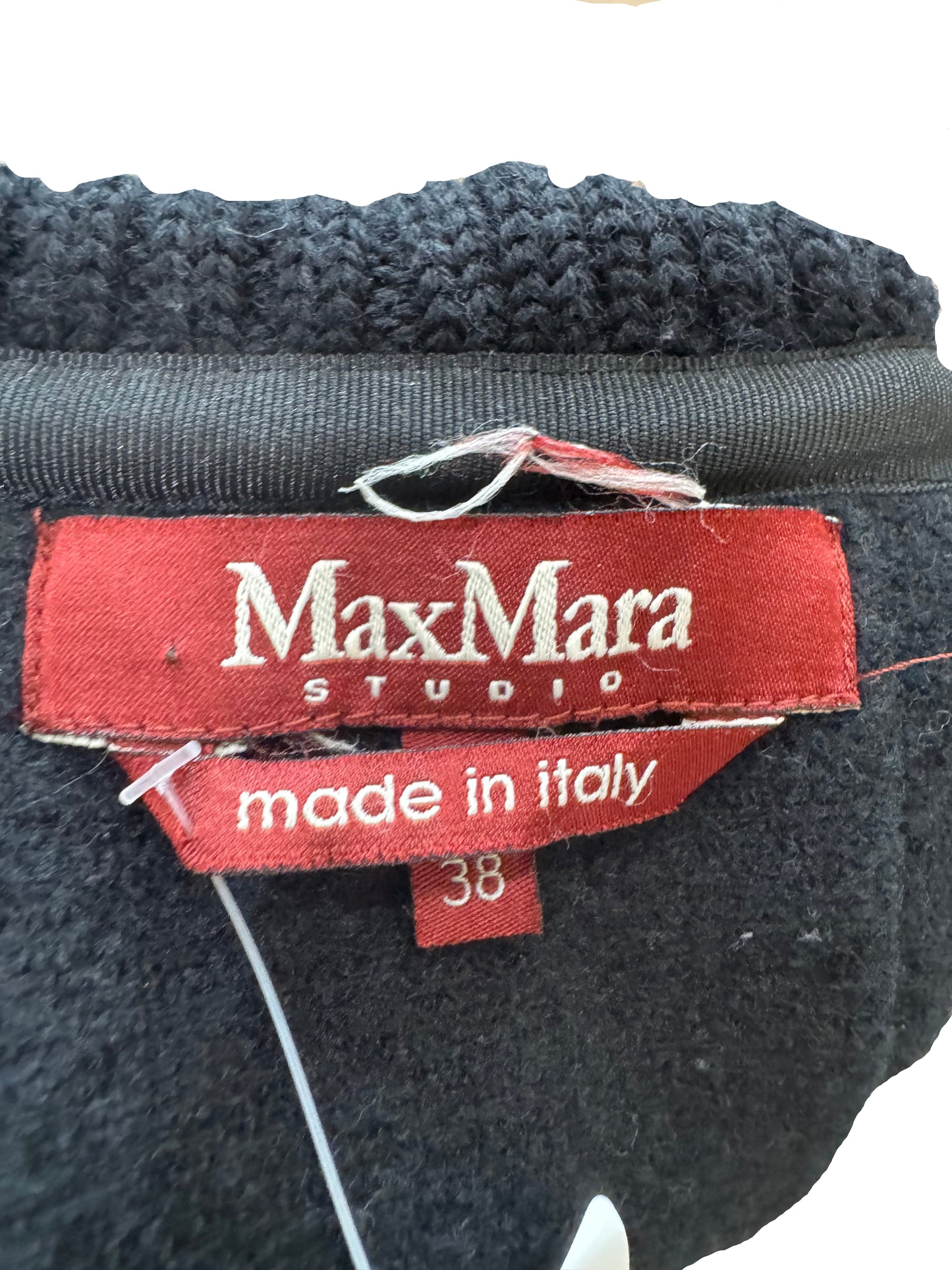 MaxMara Studio Wool Cape Jacket