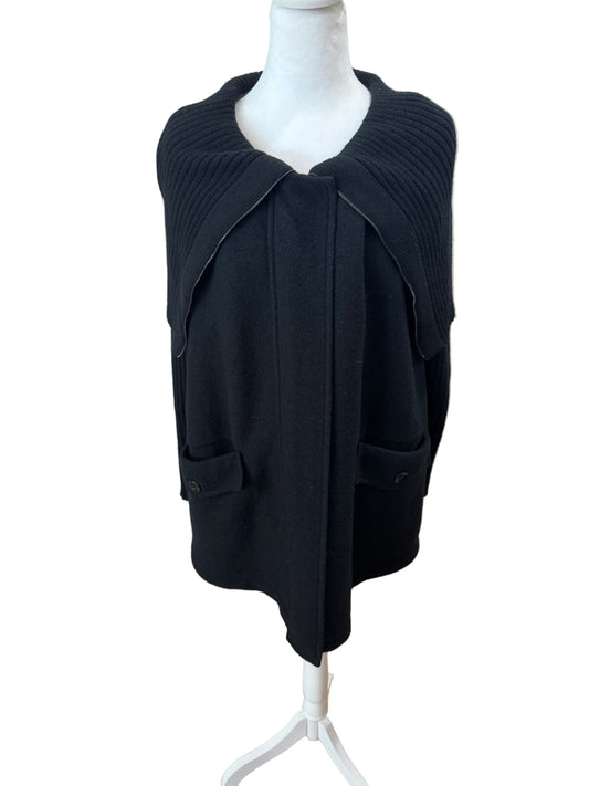 MaxMara Studio Wool Cape Jacket