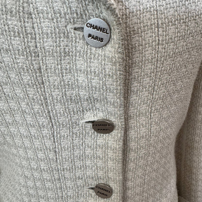 Chanel Wool Blend Jacket-Blazer-Gazelle Fashion and Style