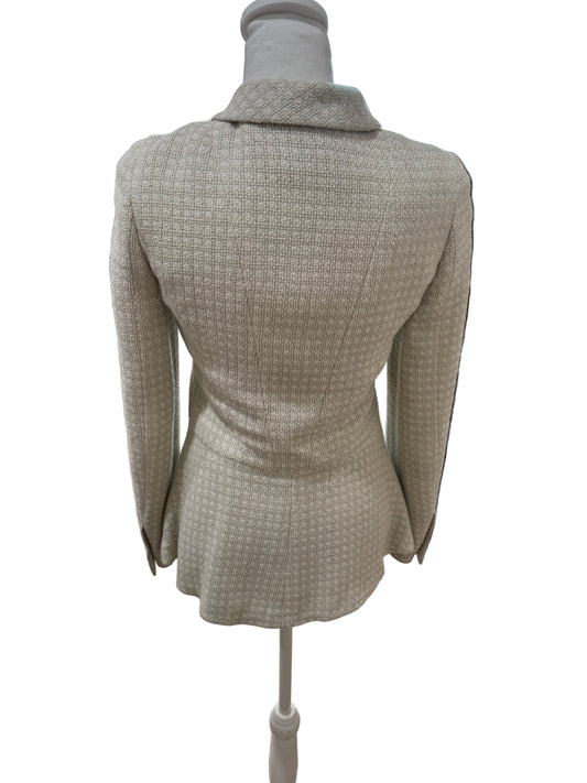 Chanel Wool Blend Jacket-Blazer-Gazelle Fashion and Style
