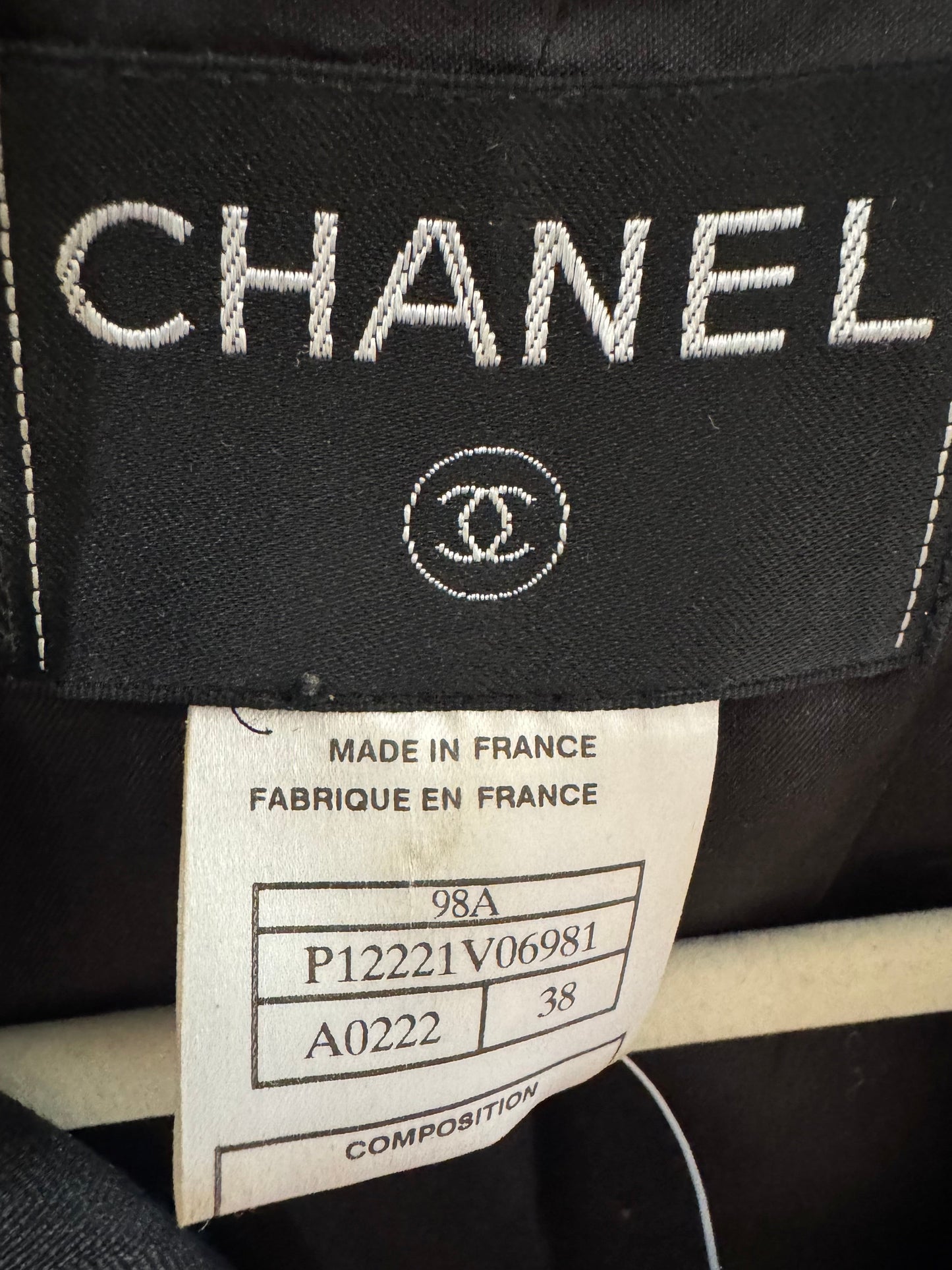 Chanel Double-Breasted Tailored Jacket