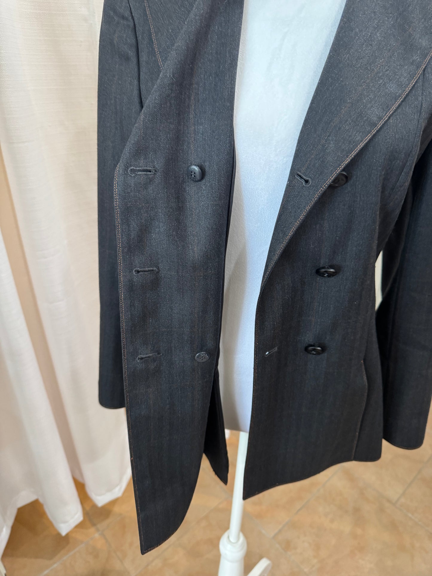Chanel Double-Breasted Tailored Jacket