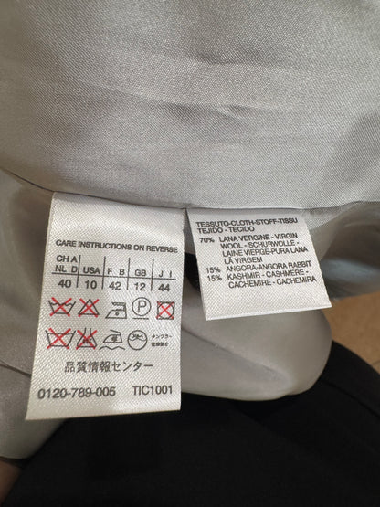 Max Mara Light Grey Wool Coat