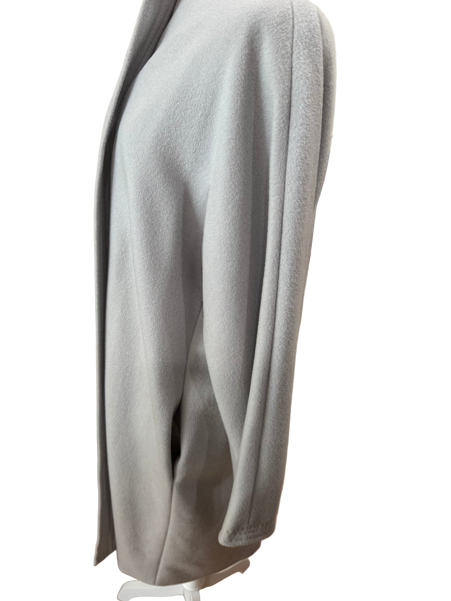 Max Mara Light Grey Wool Coat