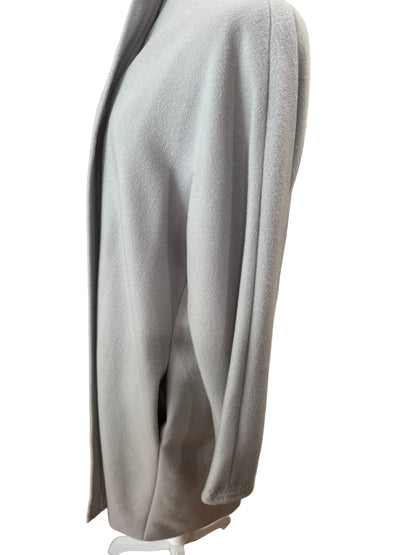 Max Mara Light Grey Wool Coat
