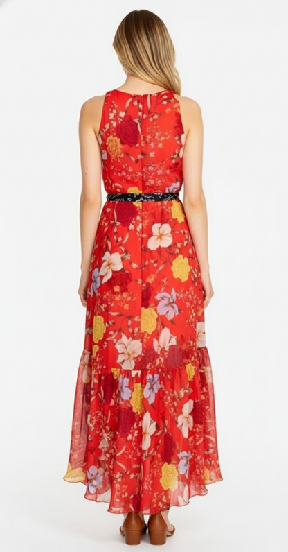 Johnny Was Nidra Tie-Front Dress Size: S $225-Dresses-Gazelle Fashion and Style