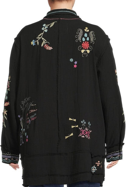 Johnny Was Litzy Tunic Size: S-Tops-Gazelle Fashion and Style