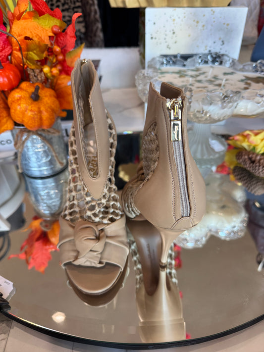 Salvatore Ferragamo High Heeled Sandal- Size 38, US 8-Shoes-Gazelle Fashion and Style