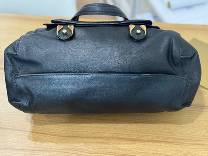 Chloe Black Leather Shoulder Bag