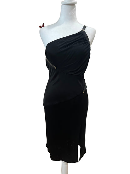 Versace One-Shoulder Dress-Dresses-Gazelle Fashion and Style