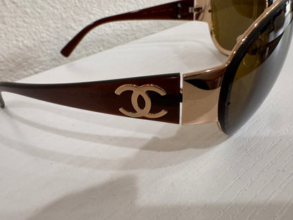 Chanel CC logo Aviator Sunglasses