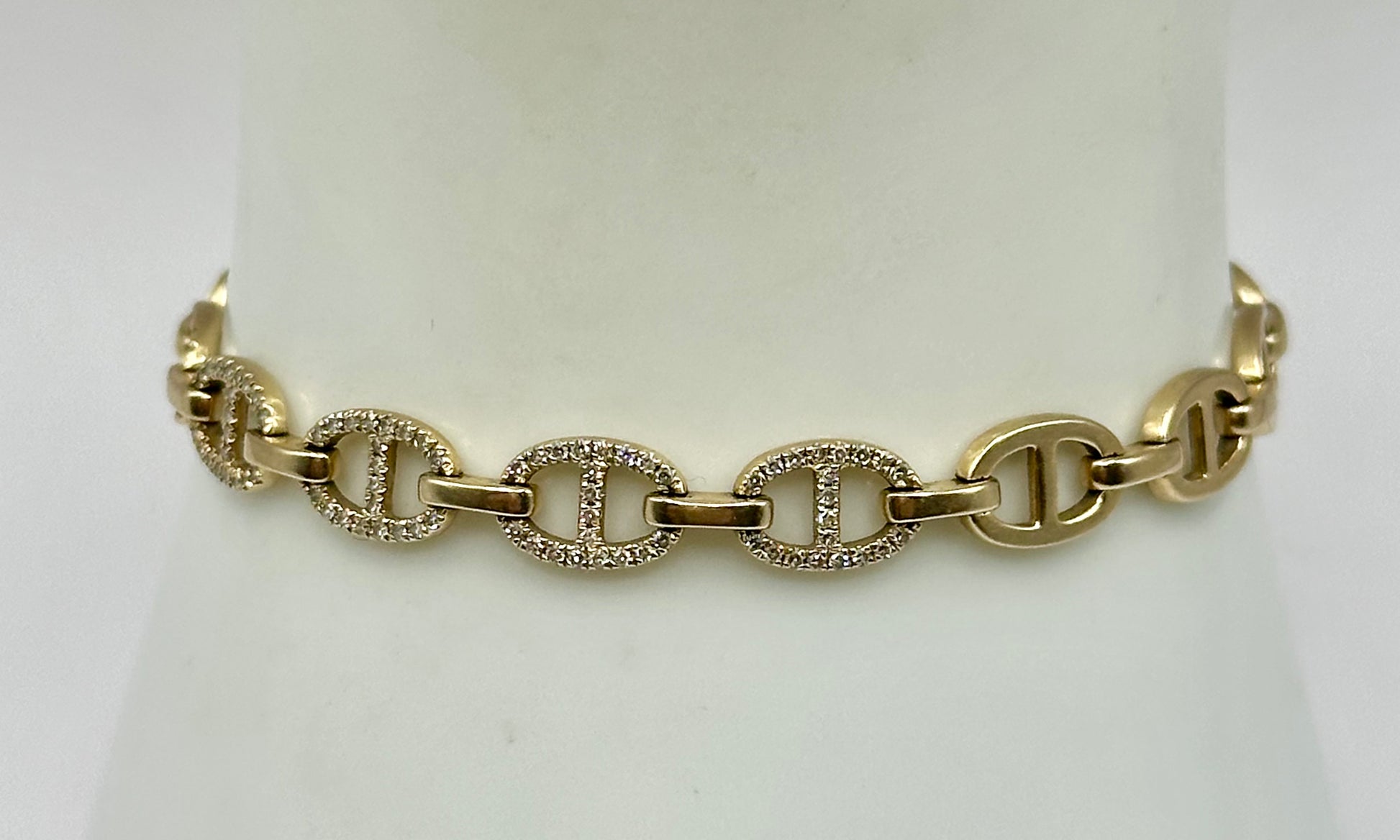 Chain-Link Bracelet, 14K Gold $875-Jewelry-Gazelle Fashion and Style