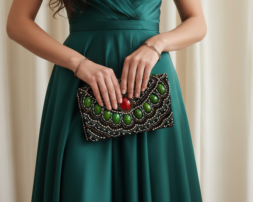 Alice + Olivia Clutch $195-Bags-Gazelle Fashion and Style