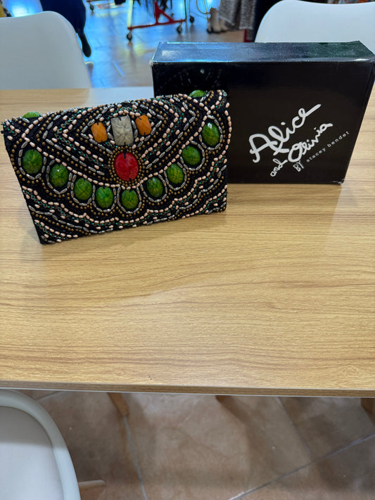 Alice + Olivia Clutch-Bags-Gazelle Fashion and Style