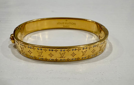 Louis Vuitton Nanogram Strass Bangle