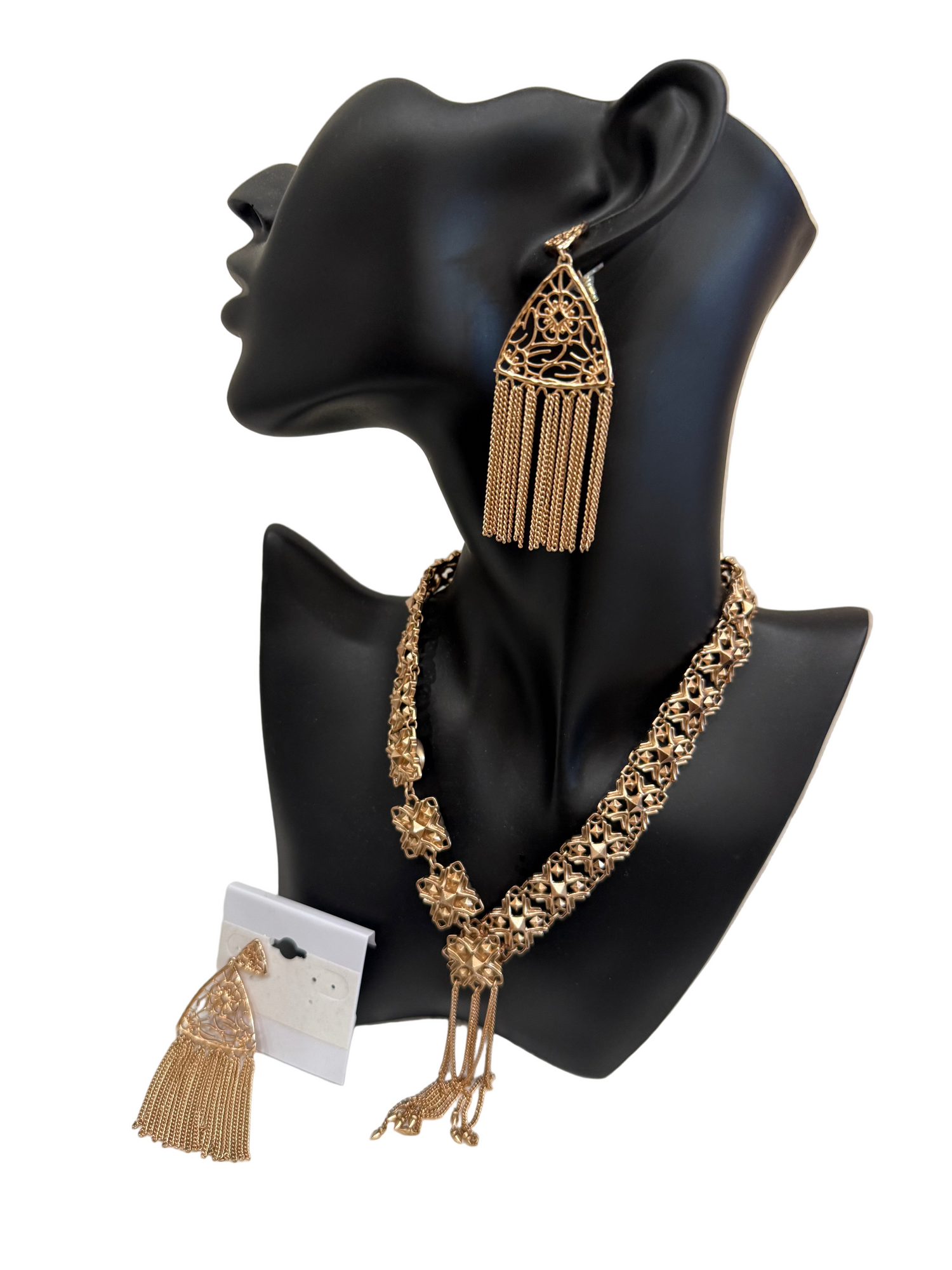 Kendra Scott Statement Set- Earrings & Necklace $185-Jewelry-Gazelle Fashion and Style