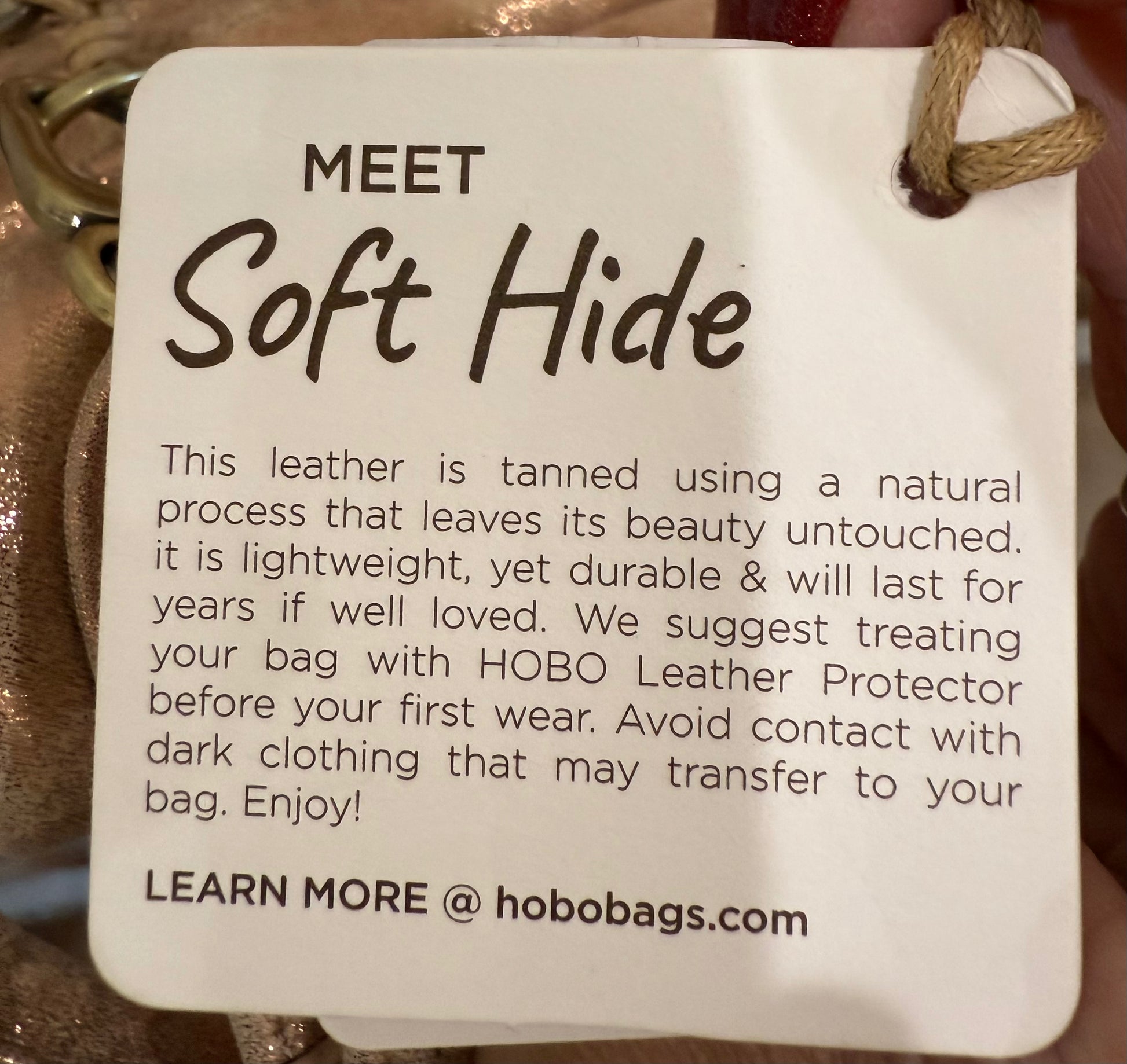 HOBO Darling Golden Fir Handbag $106-Bags-Gazelle Fashion and Style