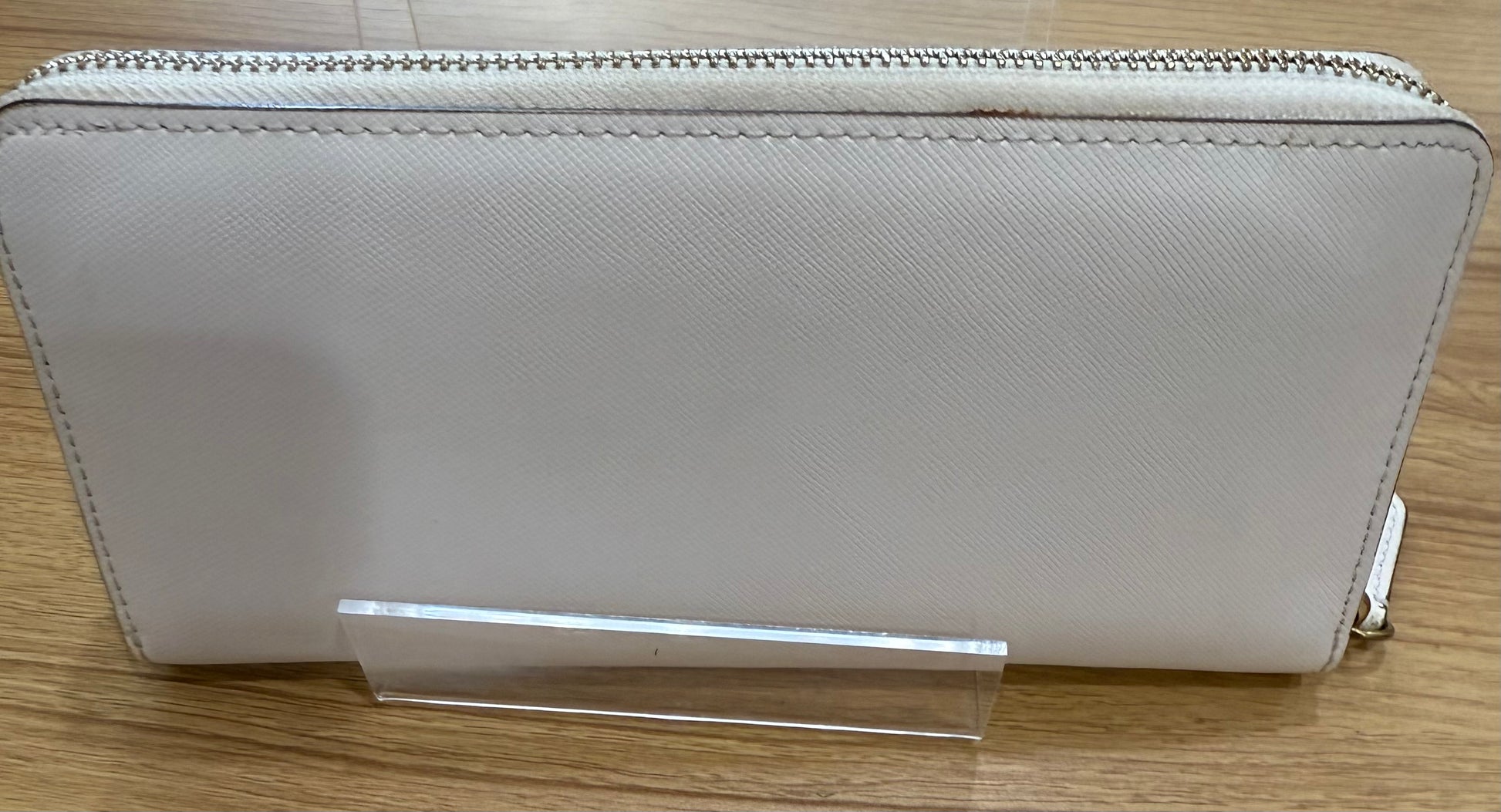 Coach Darcy Zip Around Wallet- White $99-Wallets-Gazelle Fashion and Style