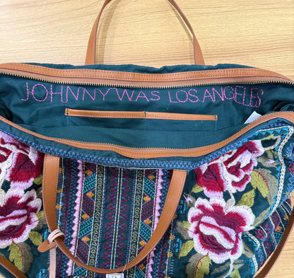 Johnny Was Langley Weekend Bag $185-Bags-Gazelle Fashion and Style