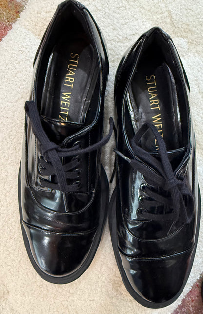 Stuart Weitzman Nolita Lace-Up Oxford- Size 8 $105-Shoes-Gazelle Fashion and Style