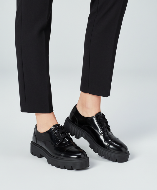 Stuart Weitzman Nolita Lace-Up Oxford- Size 8 $105-Shoes-Gazelle Fashion and Style