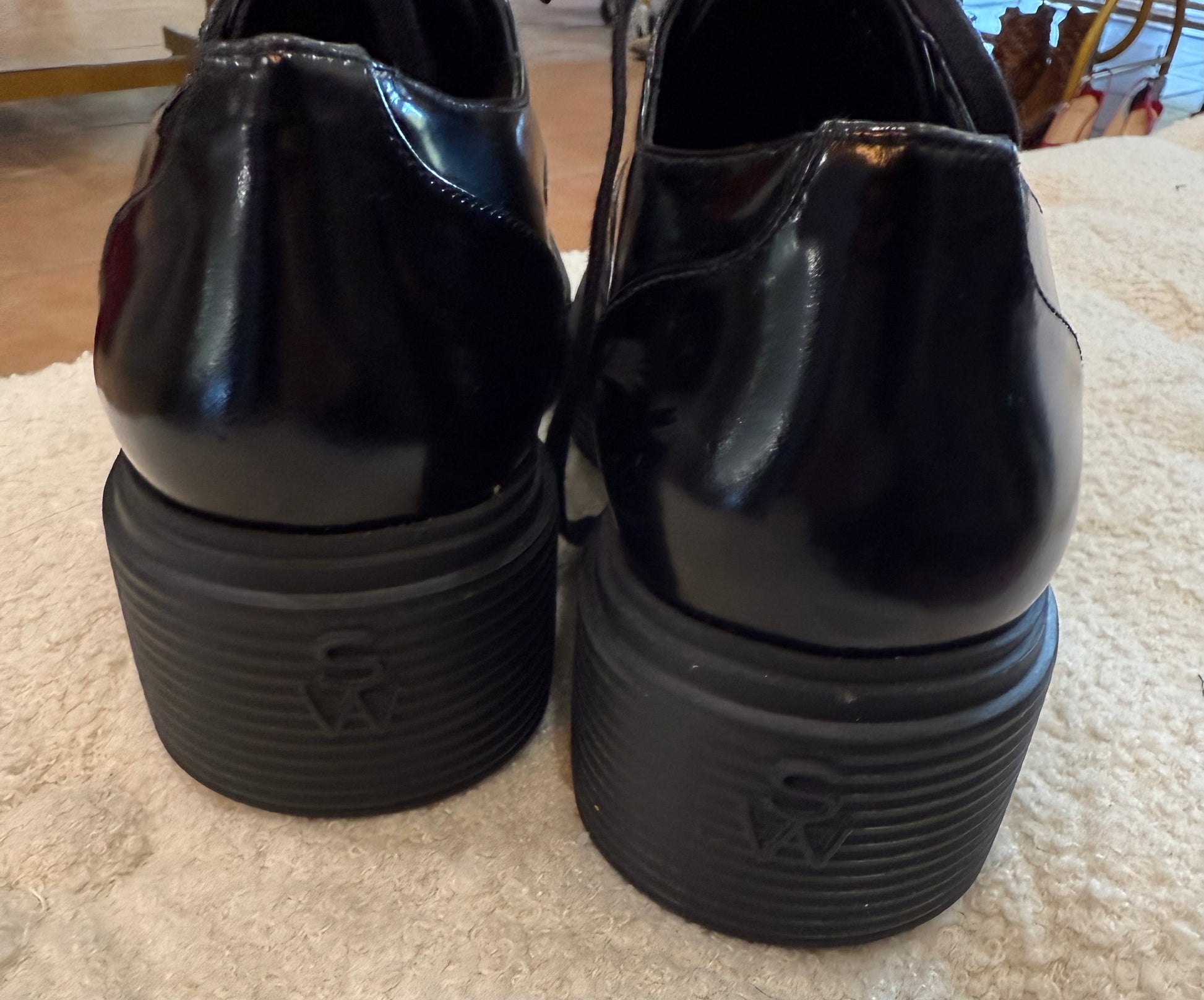 Stuart Weitzman Nolita Lace-Up Oxford- Size 8 $105-Shoes-Gazelle Fashion and Style