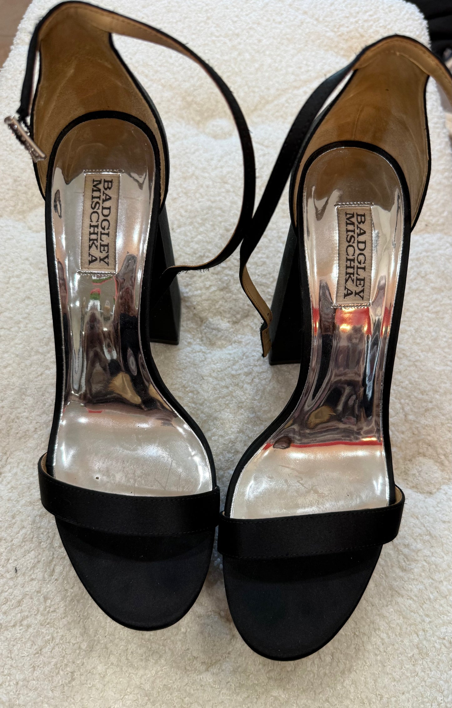 Badgley Mischka Party Platform Heel -Size 9 $155-Shoes-Gazelle Fashion and Style