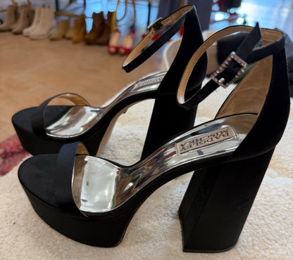 Badgley Mischka Party Platform Heel -Size 9 $155-Shoes-Gazelle Fashion and Style