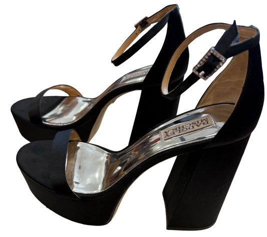 Badgley Mischka Party Platform Heel -Size 9 $155-Shoes-Gazelle Fashion and Style