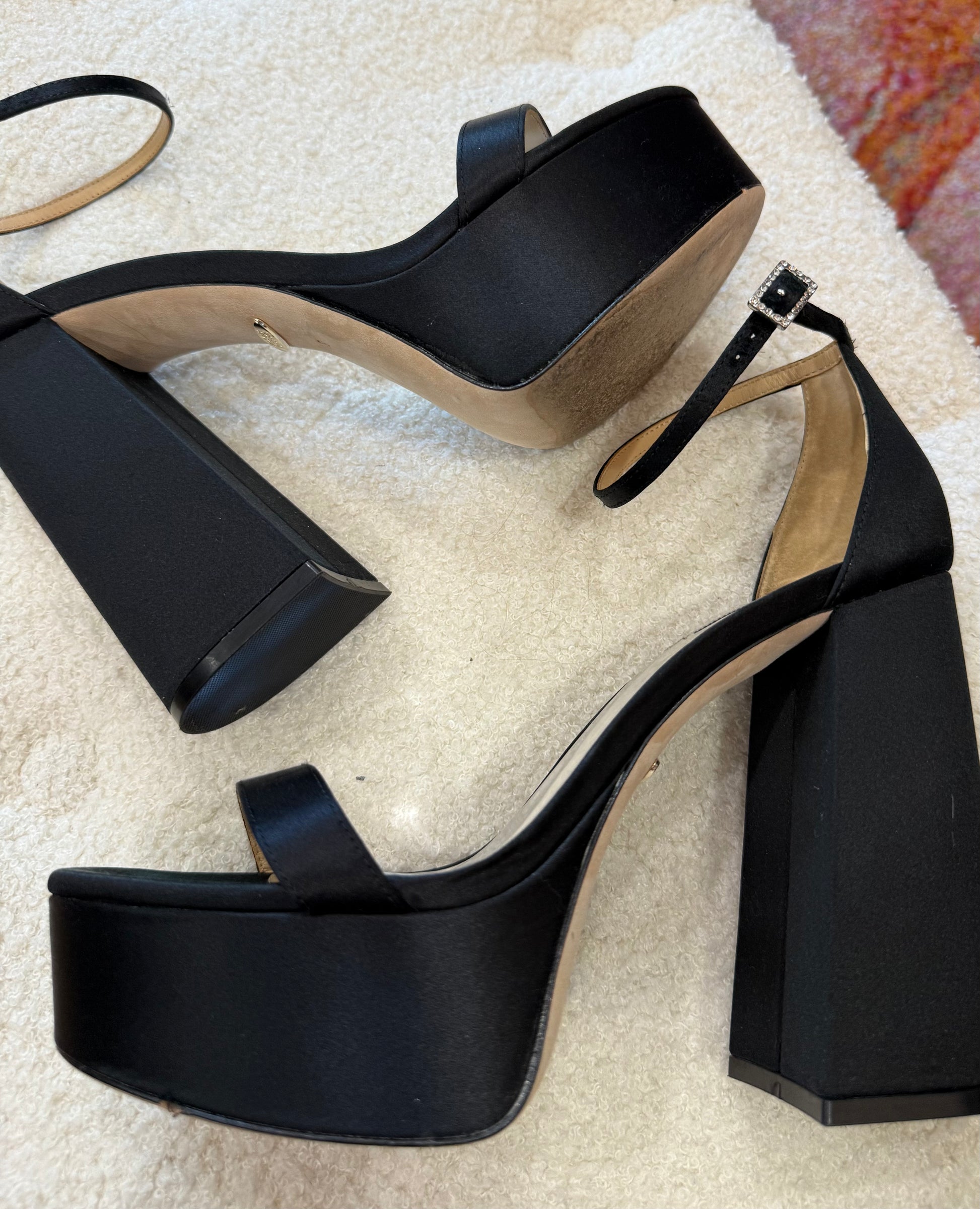 Badgley Mischka Party Platform Heel -Size 9 $155-Shoes-Gazelle Fashion and Style