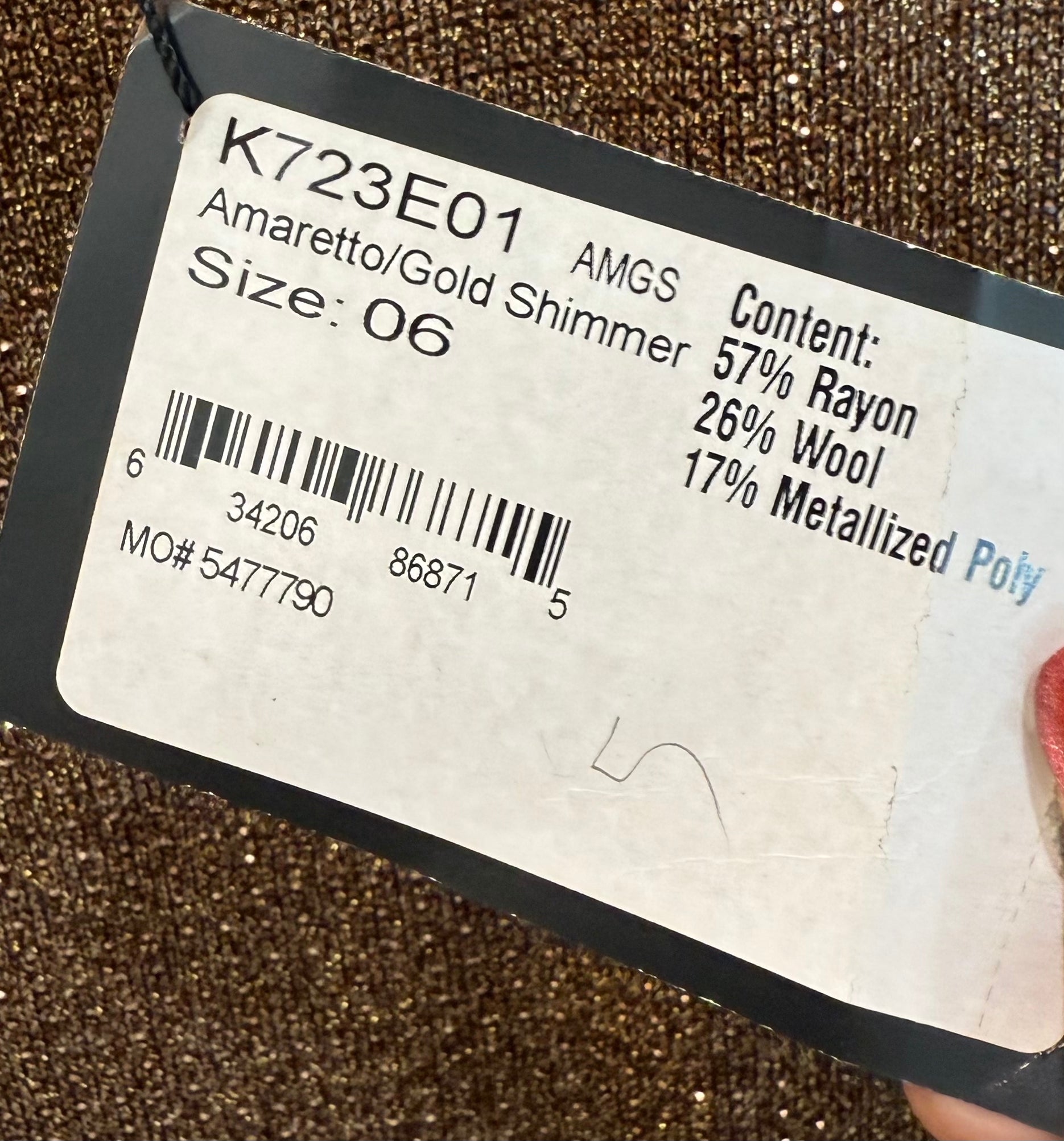 St. John Knit Gold Shimmer Pencil Skirt - NWT- Size 6 $185-Skirt-Gazelle Fashion and Style