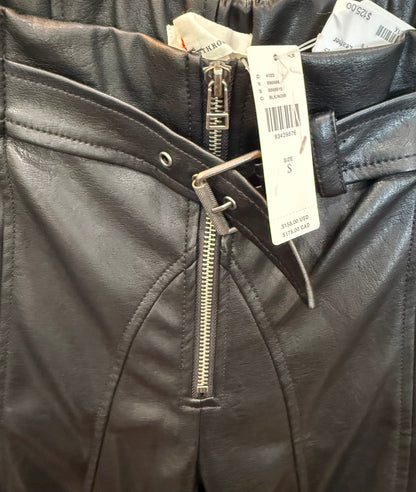 Maeve by Anthropologie Faux Leather Pant- NWT- Size: S-Pants-Gazelle Fashion and Style