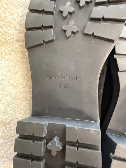 Tory Burch Chelsea 50mm Lug Booties- Size: 10.5 $175-Shoes-Gazelle Fashion and Style