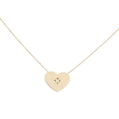 Johnny Was x Logan Hollowell Heart Necklace- 14K Yellow Gold $295-Jewelry-Gazelle Fashion and Style