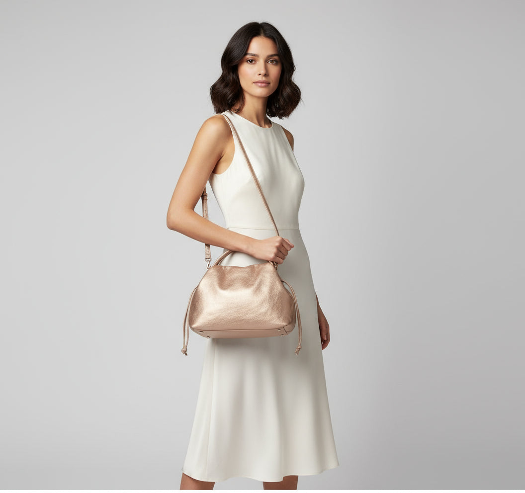 HOBO Darling Golden Fir Handbag $106-Bags-Gazelle Fashion and Style