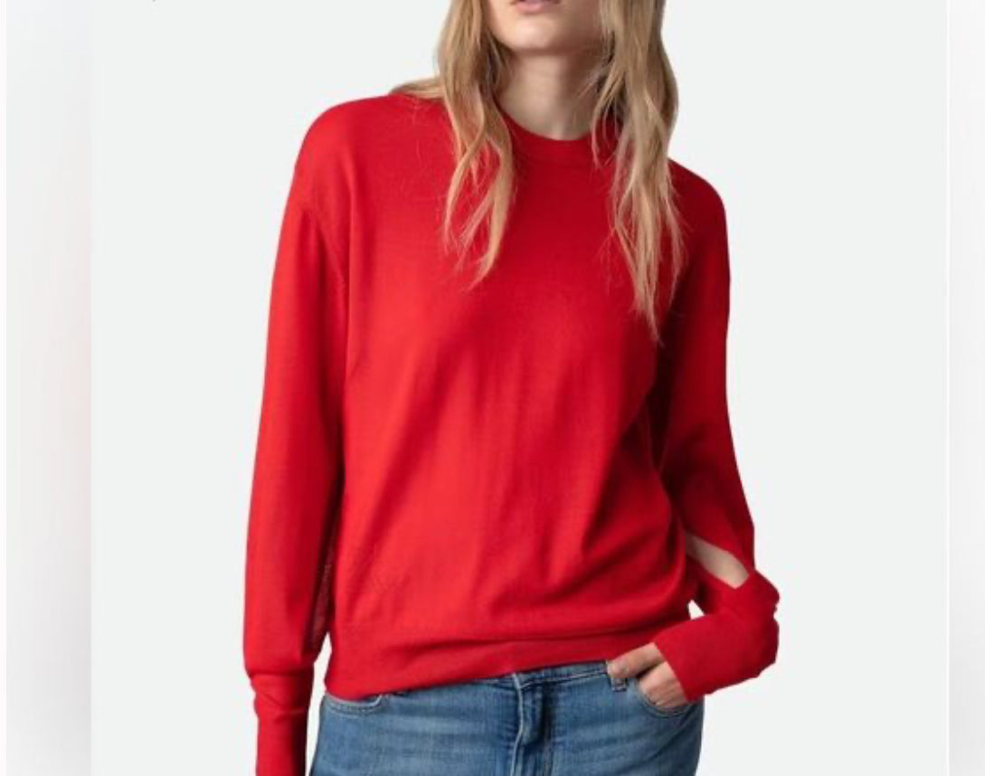 Zadig & Voltaire Emmy Sweater- Size: XS-Sweater-Gazelle Fashion and Style