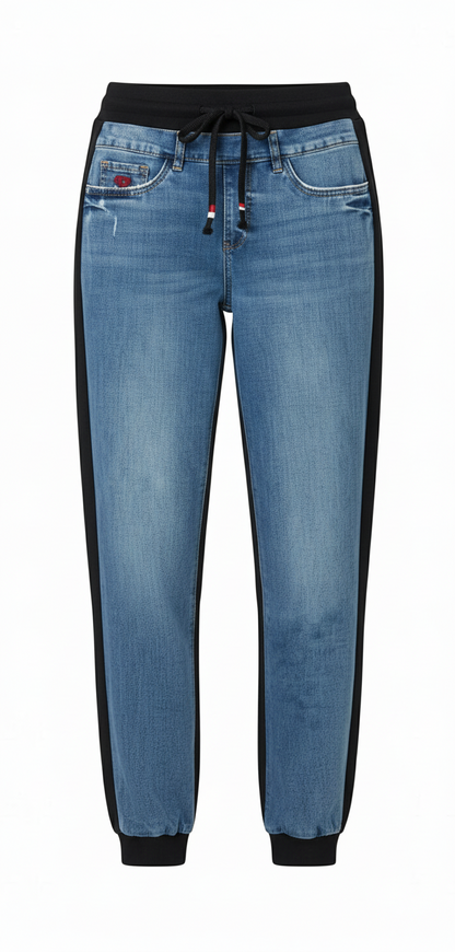 Desigual Hybrid Jogger Jeans- Size: S $85-Pants-Gazelle Fashion and Style