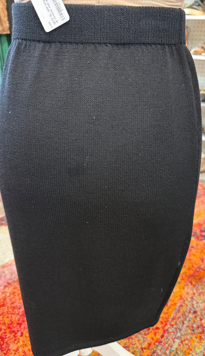 St. John Knit Evening Collection Zip-Up Cardigan & Skirt - Size: 2 Fits size 4 $250-Sets-Gazelle Fashion and Style