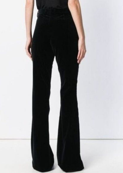 Gucci Black Mid-Rise Pants - Size 38 US 4/6 $225-Pants-Gazelle Fashion and Style