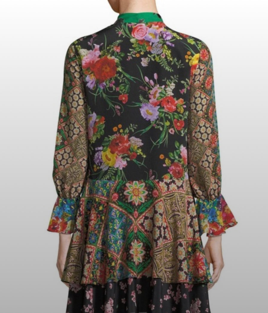 Alice + Olivia Moore Juniper Dress- Size S/M $145-Dresses-Gazelle Fashion and Style