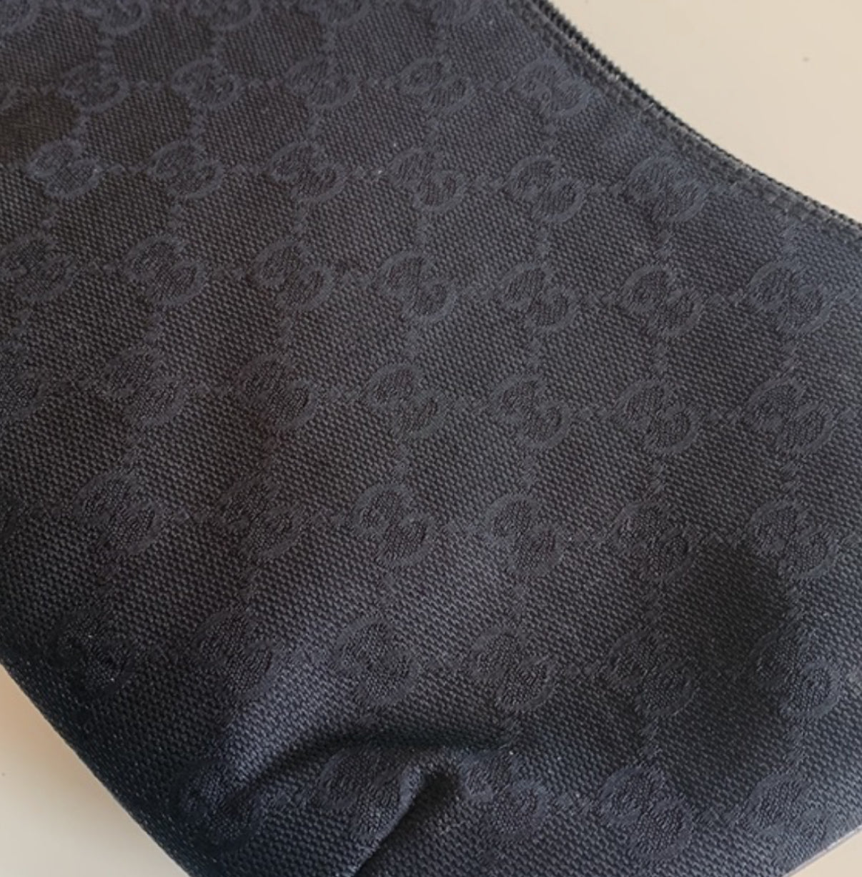 Gucci Black GG Canvas Shoulder Bag- $450-Accessories-Gazelle Fashion and Style