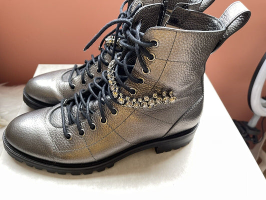 Jimmy Choo Combat Boot. $1250